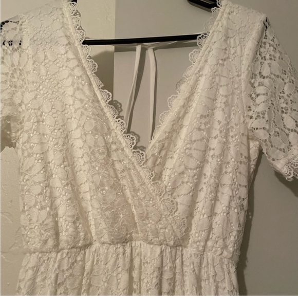 Baltic born white lace maxi dress - Picture 4 of 9